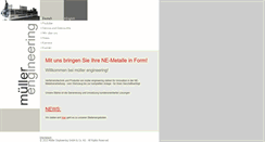 Desktop Screenshot of mueller-engineering.info